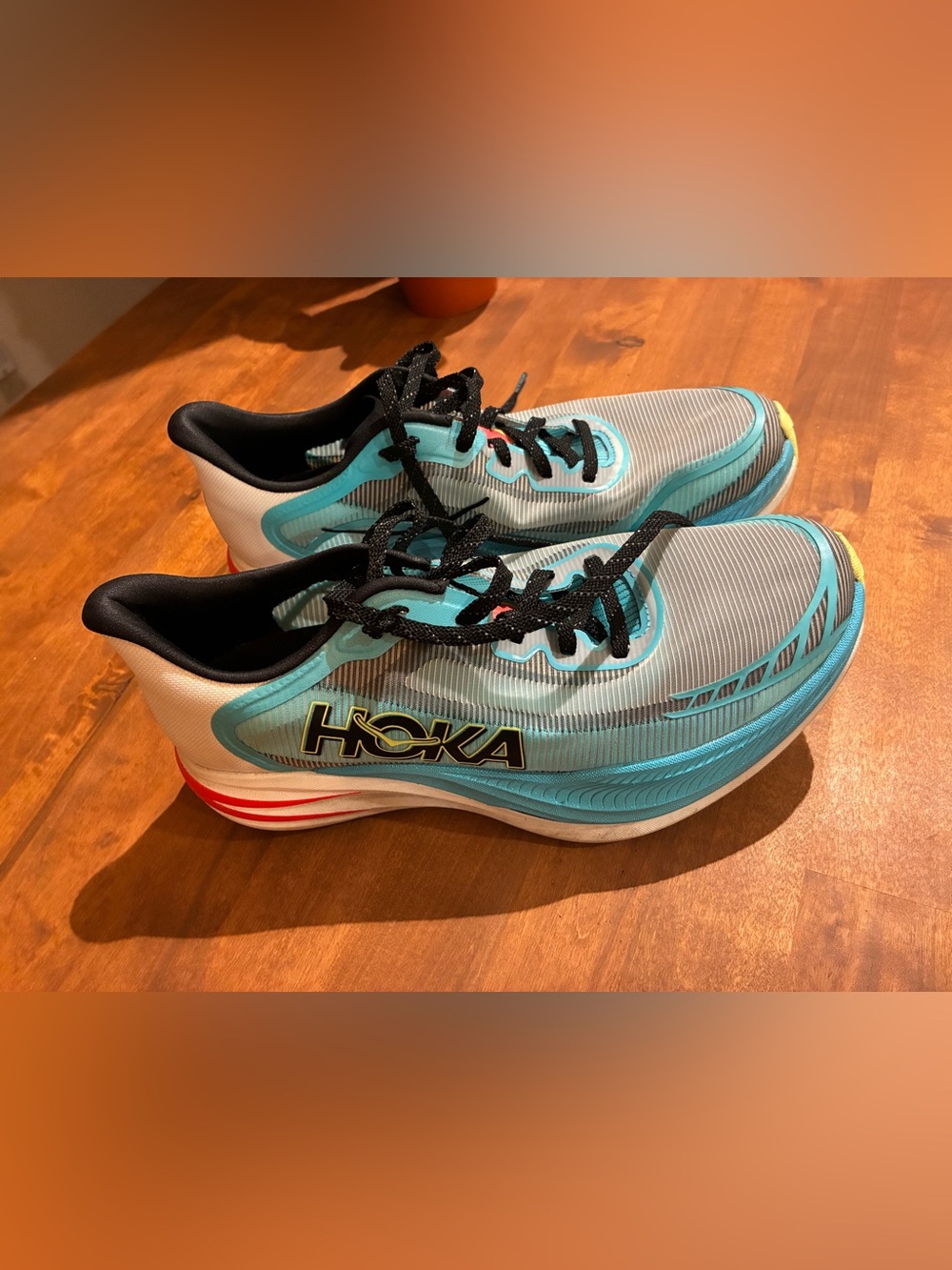 Hoka Cielo 1 2.0 Athletic Shoe - Teal/Black